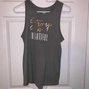 “Strong Is Beautiful” Tank Top